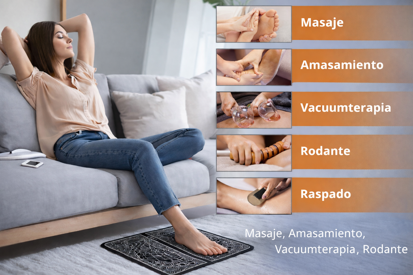 Set EMS de Estimulación Muscular