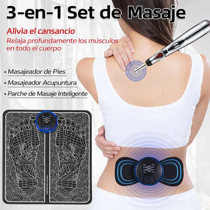 Set EMS de Estimulación Muscular